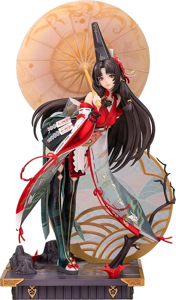 Naraka: Bladepoint PVC Kip 1/7 Tsuchimikado Kurumi: Onmyoki Ver. 32 cm fotografija izdelka