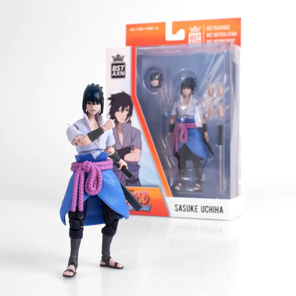 Naruto BST AXN Akcijska Figura Sasuke Uchiha 13 cm fotografija izdelka