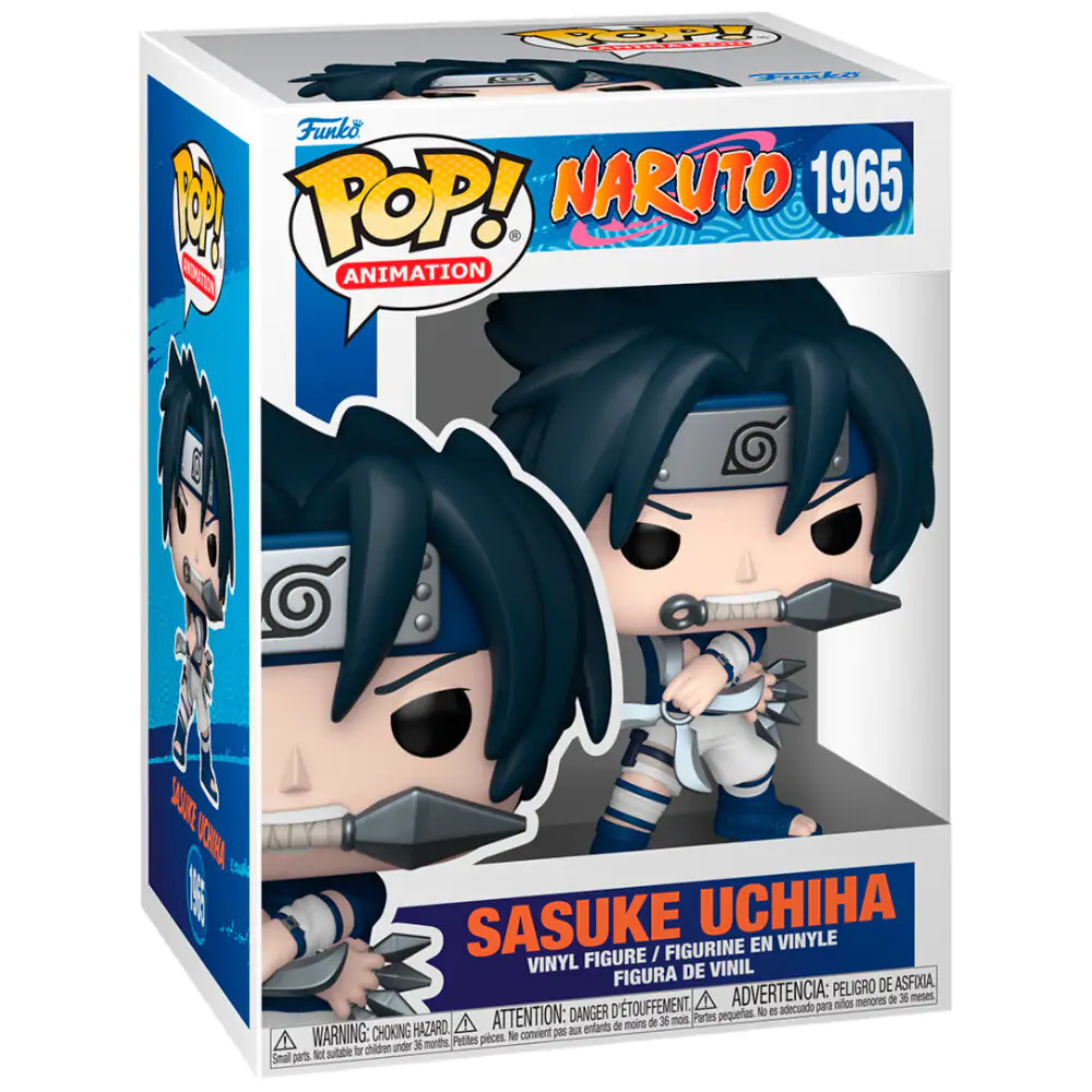 Naruto Classic Pop! Animation vinilna figura Sasuke 9 cm fotografija izdelka
