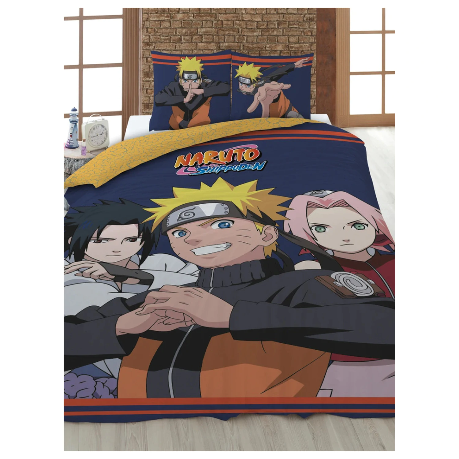 Naruto Confident Trio Prevleka za odejo fotografija izdelka