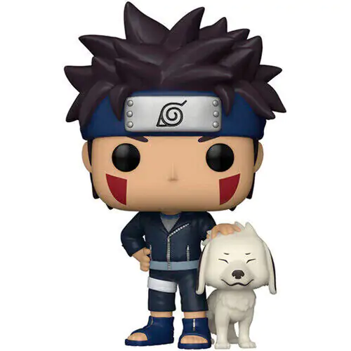 Naruto POP! Animation Vinilna Figura Kiba w/Akamaru 9 cm fotografija izdelka