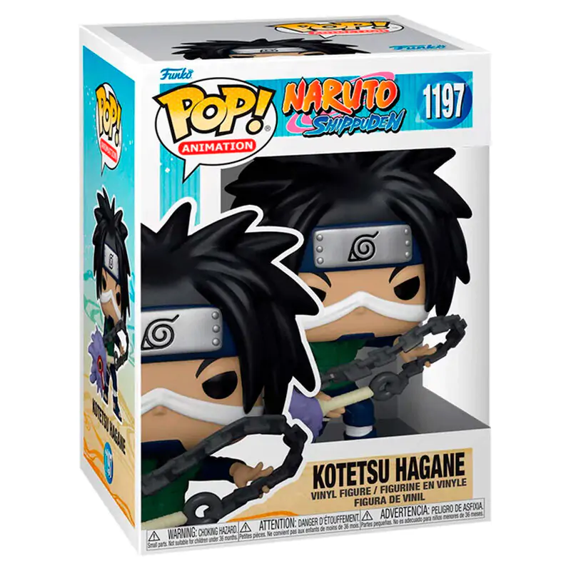 Naruto POP! Animation Vinyl Figurica Kotetsu Hagane z orožjem 9 cm fotografija izdelka