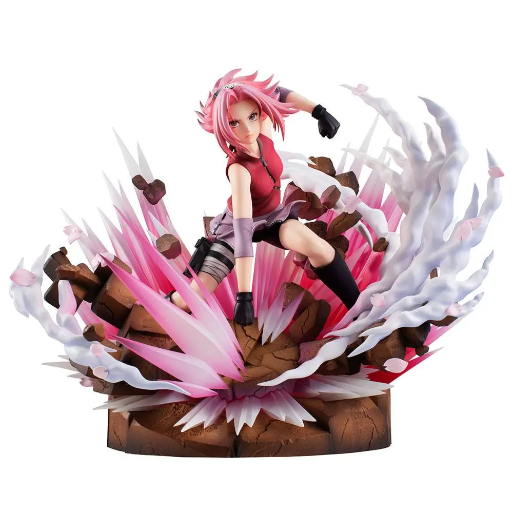 Naruto Gals PVC Kip DX Haruno Sakura Verzija 3 27 cm fotografija izdelka