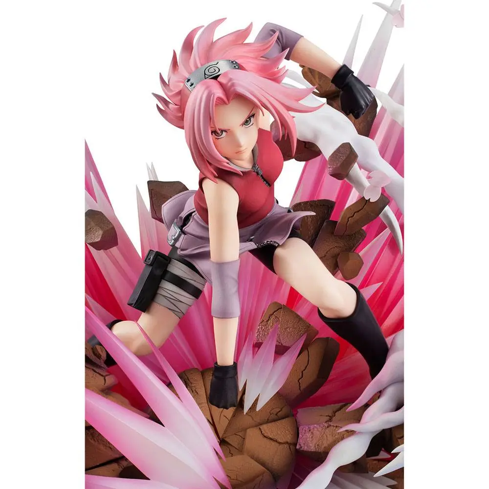 Naruto Gals PVC Kip DX Haruno Sakura Verzija 3 27 cm fotografija izdelka