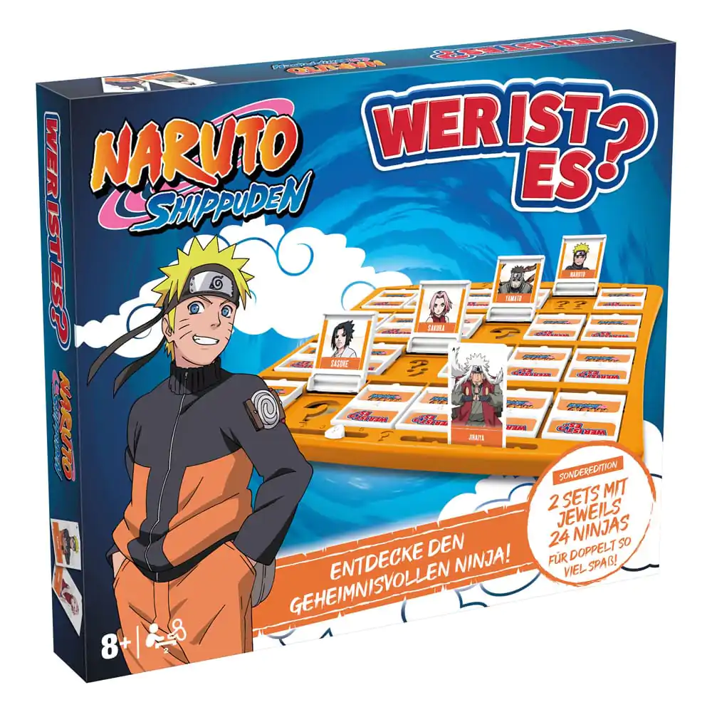 Naruto druzabna igra Guess Who Berühmte Gebäude *nemška različica* fotografija izdelka
