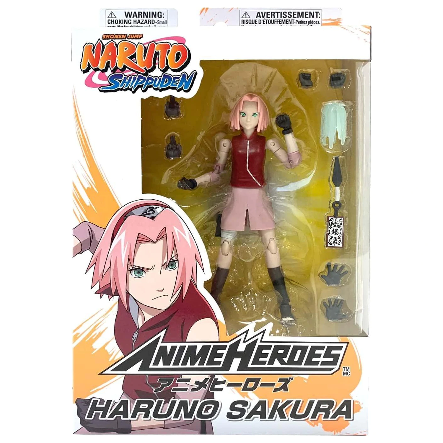 NARUTO Haruno Sakura Figura Anime Heroes 17cm fotografija izdelka