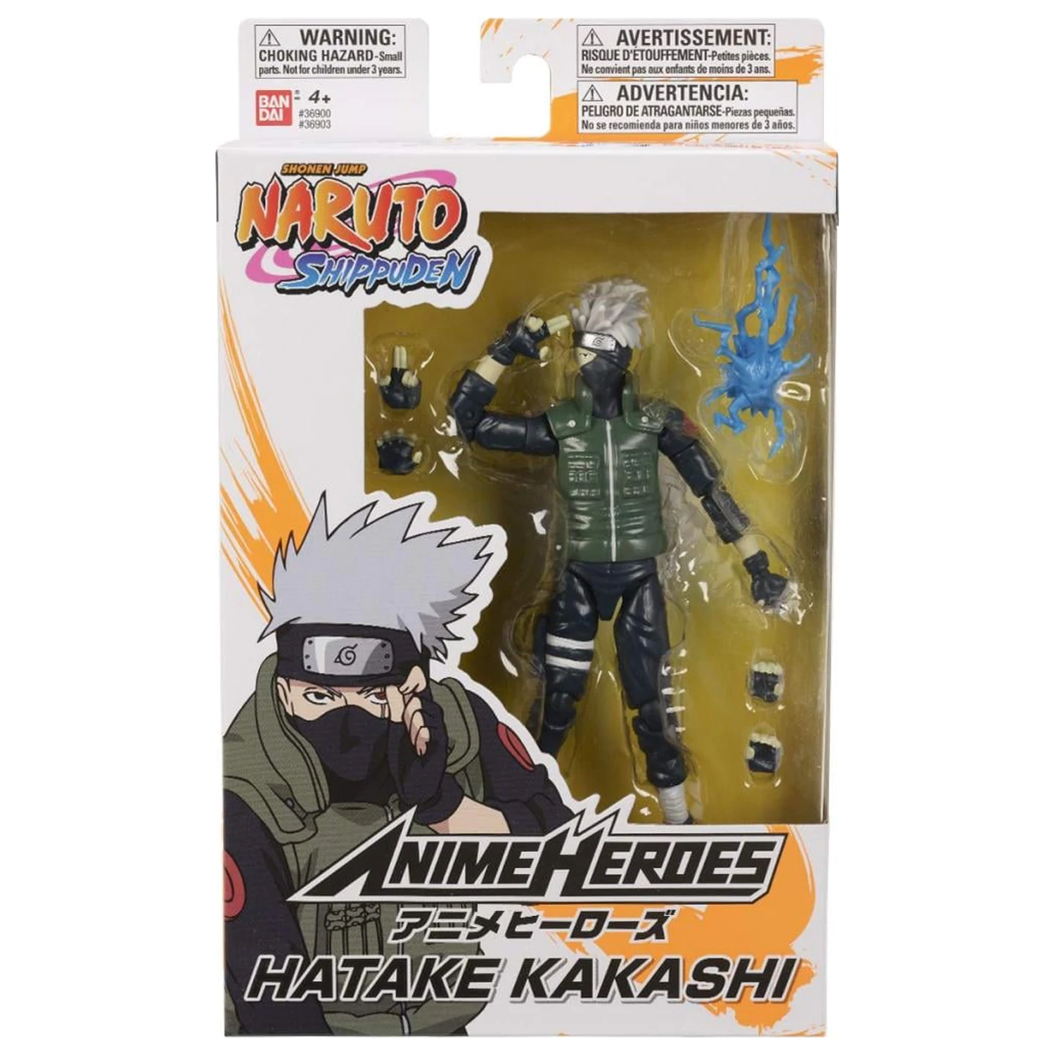 Naruto Hatake Kakashi Figurica Anime Heroes 17cm fotografija izdelka