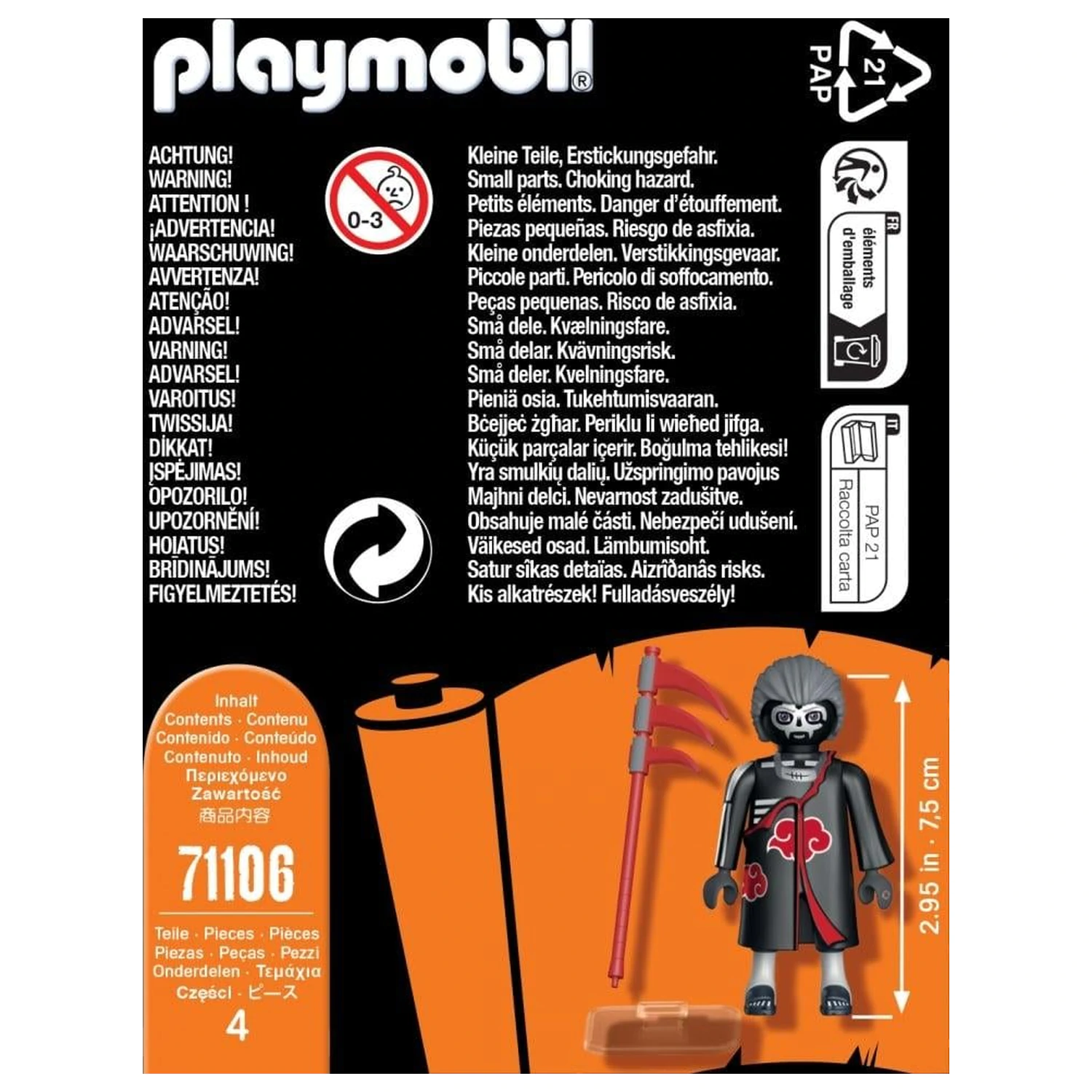 NARUTO Hidan Playmobil figurica fotografija izdelka