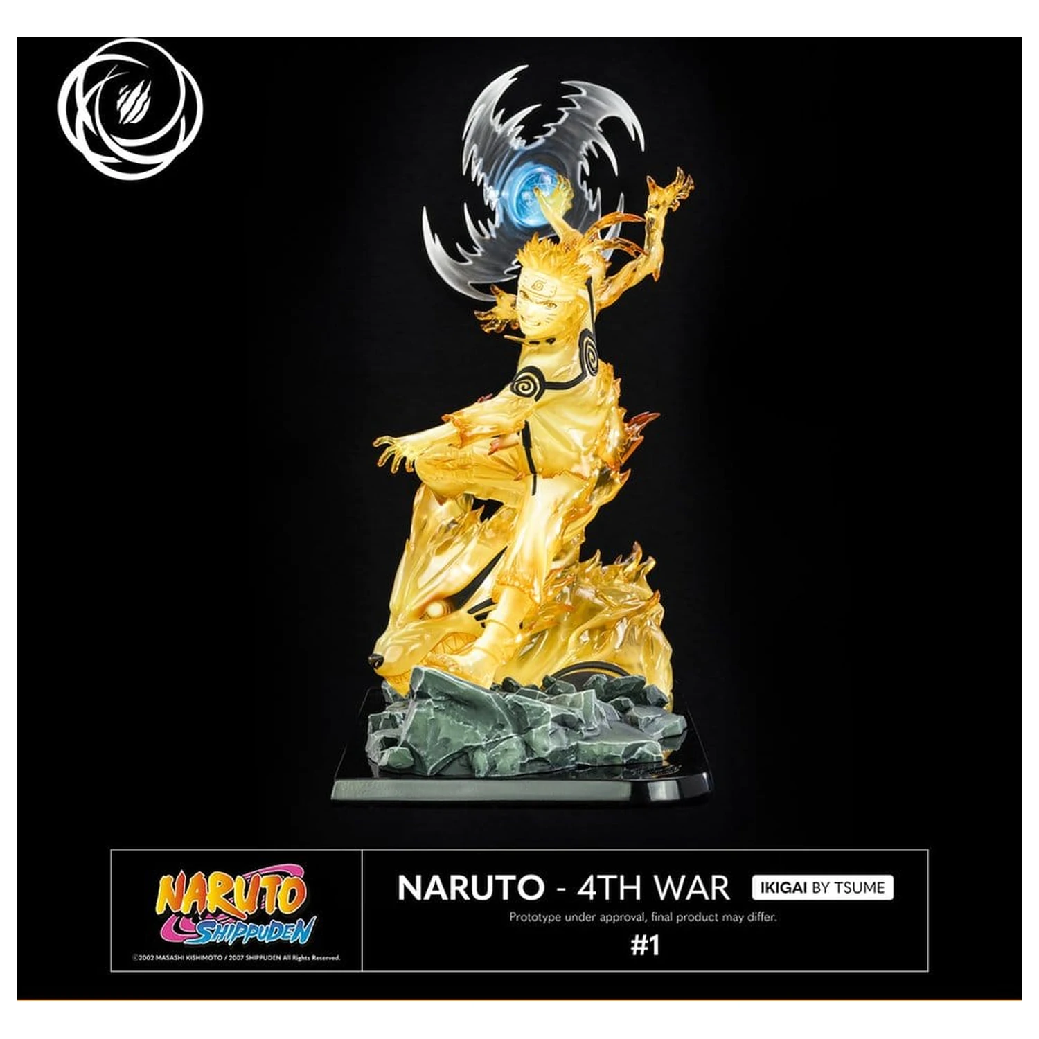 Naruto IKIGAI Figura 1/6 Naruto Fourth Great Ninja War fotografija izdelka