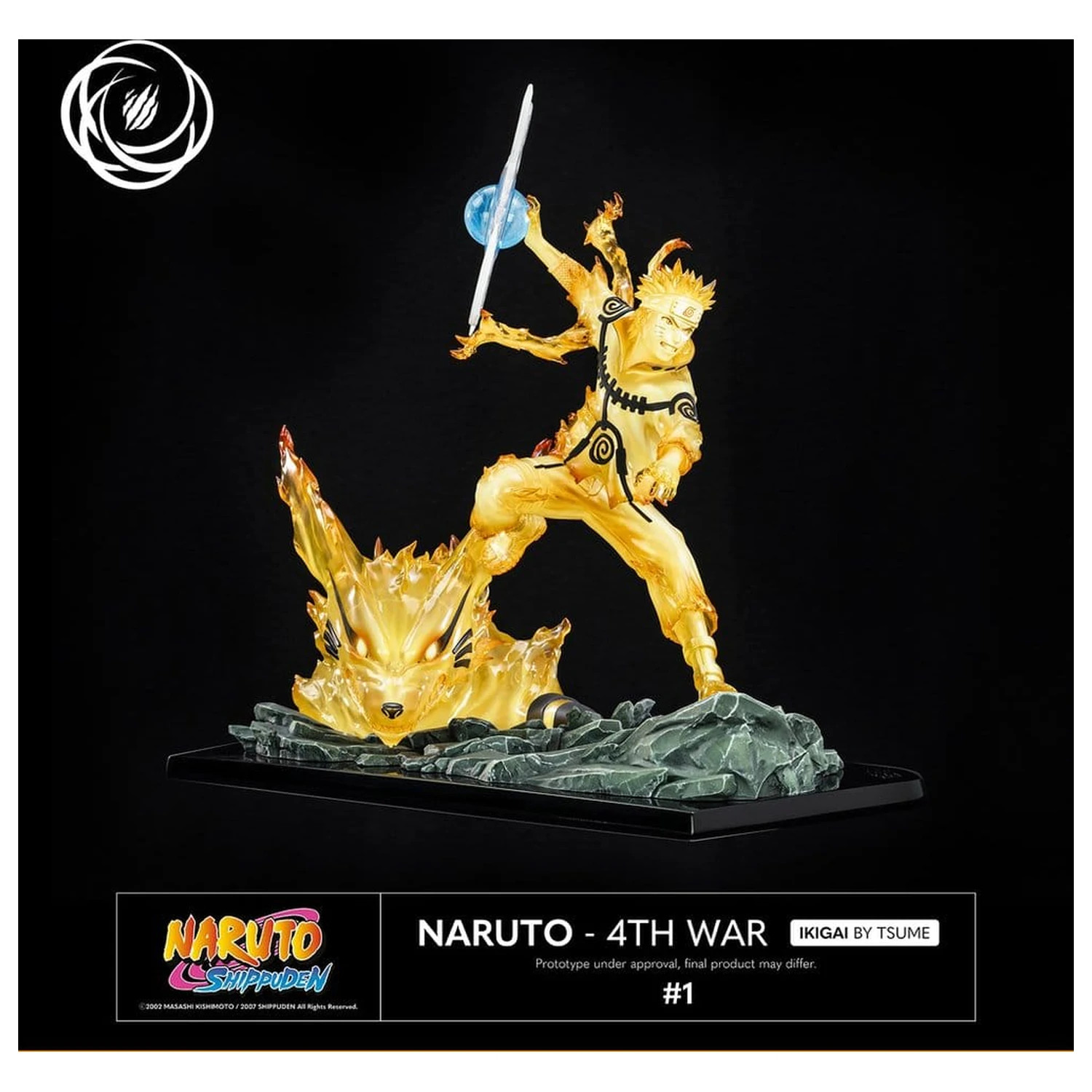 Naruto IKIGAI Figura 1/6 Naruto Fourth Great Ninja War fotografija izdelka