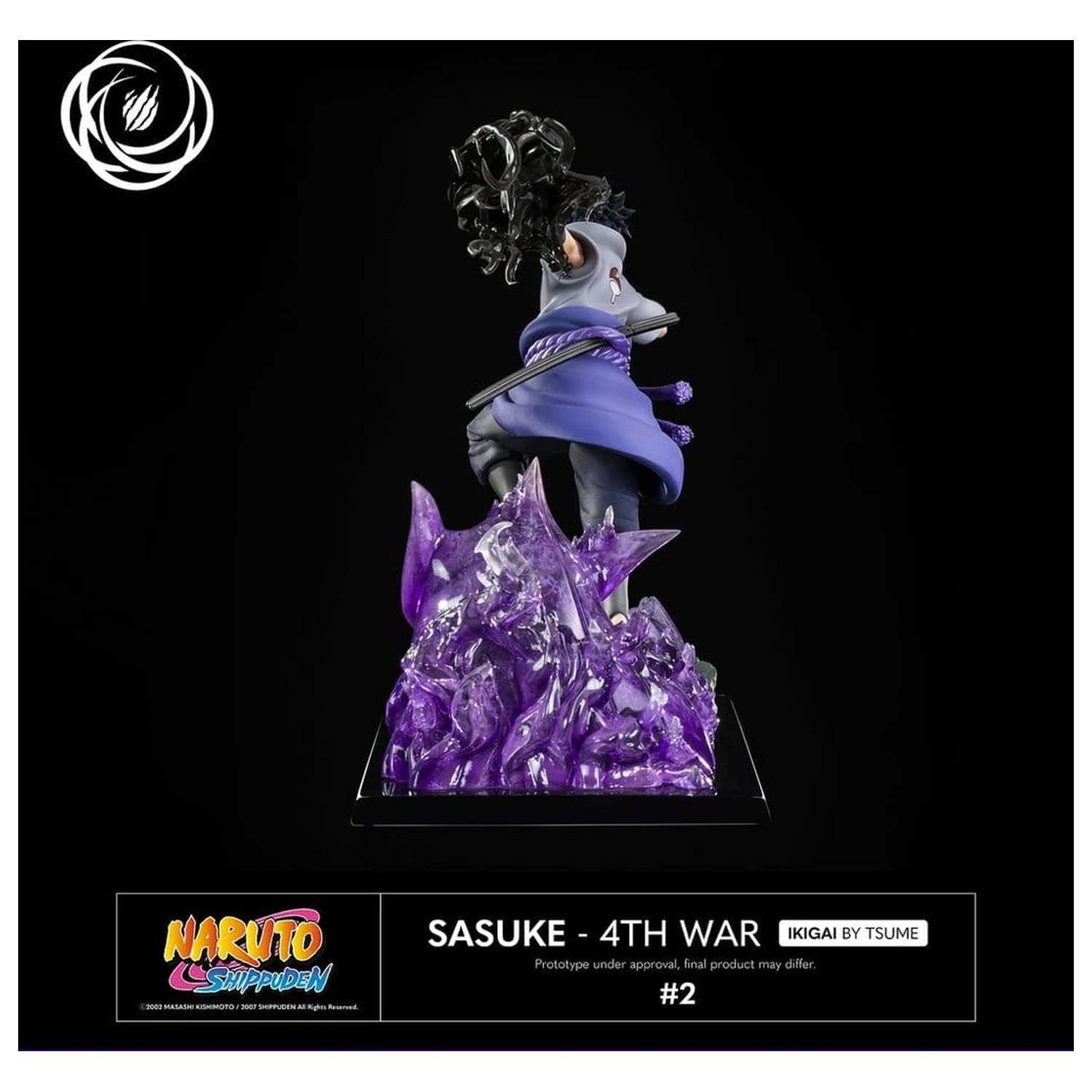Naruto IKIGAI Figura 1/6 Sasuke Fourth Great Ninja War fotografija izdelka
