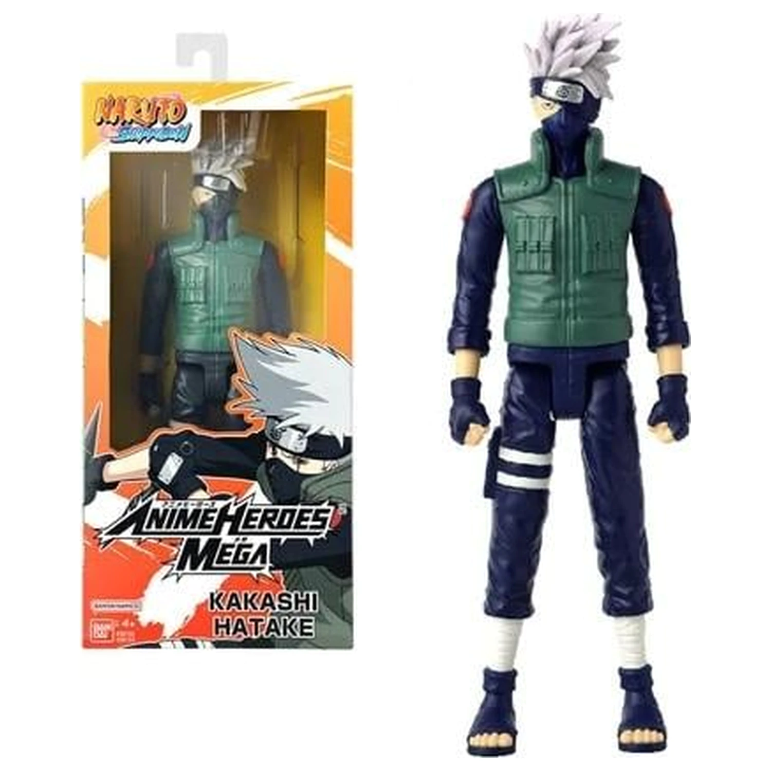 NARUTO Kakashi Anime Heroes Mega figura 30cm fotografija izdelka