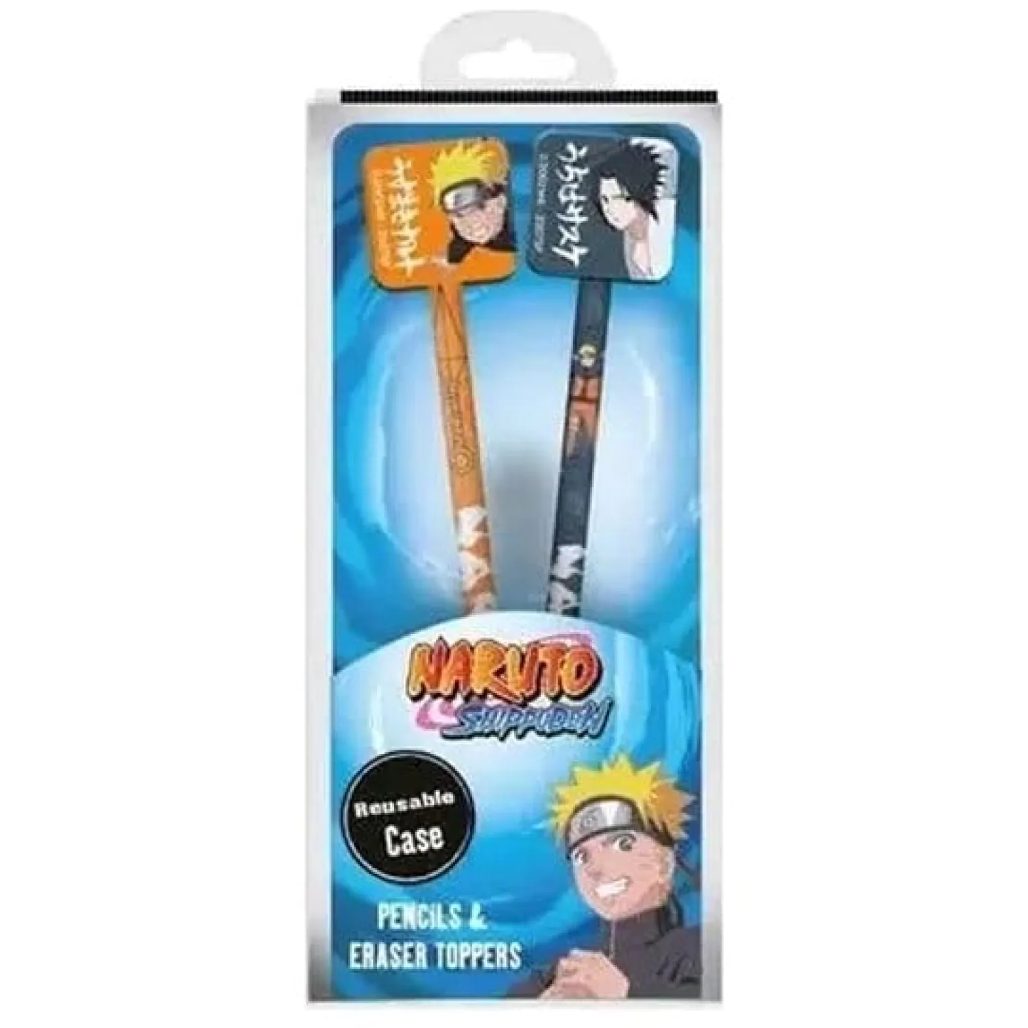 Naruto svinčniki z okraski Naruto & Sasuke fotografija izdelka