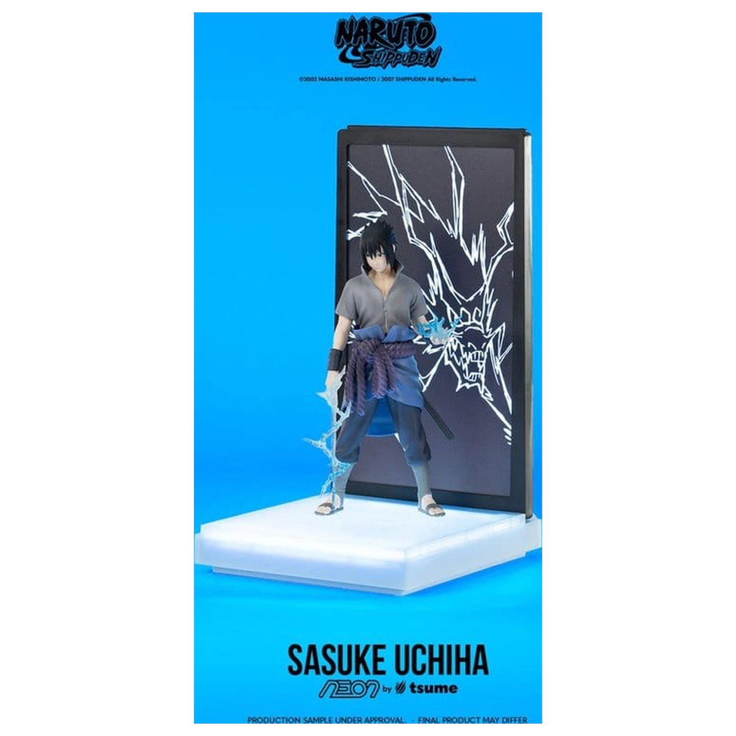 Naruto Neon figura 1/9 Sasuke Uchiha 25 cm fotografija izdelka