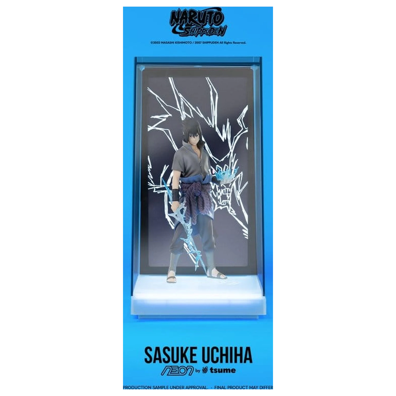 Naruto Neon figura 1/9 Sasuke Uchiha 25 cm fotografija izdelka