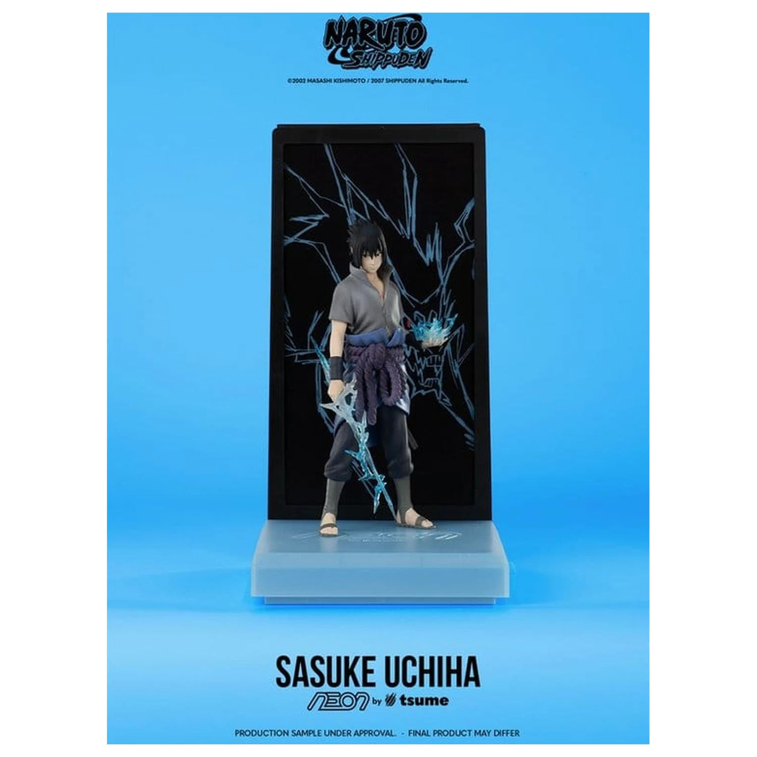 Naruto Neon figura 1/9 Sasuke Uchiha 25 cm fotografija izdelka