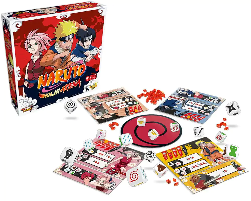 Naruto Dice Game Ninja Arena igra s kockami fotografija izdelka