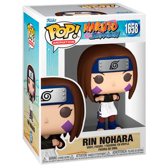 Naruto Pop! Animation Vinil Figura Rin Nohara 9 cm fotografija izdelka