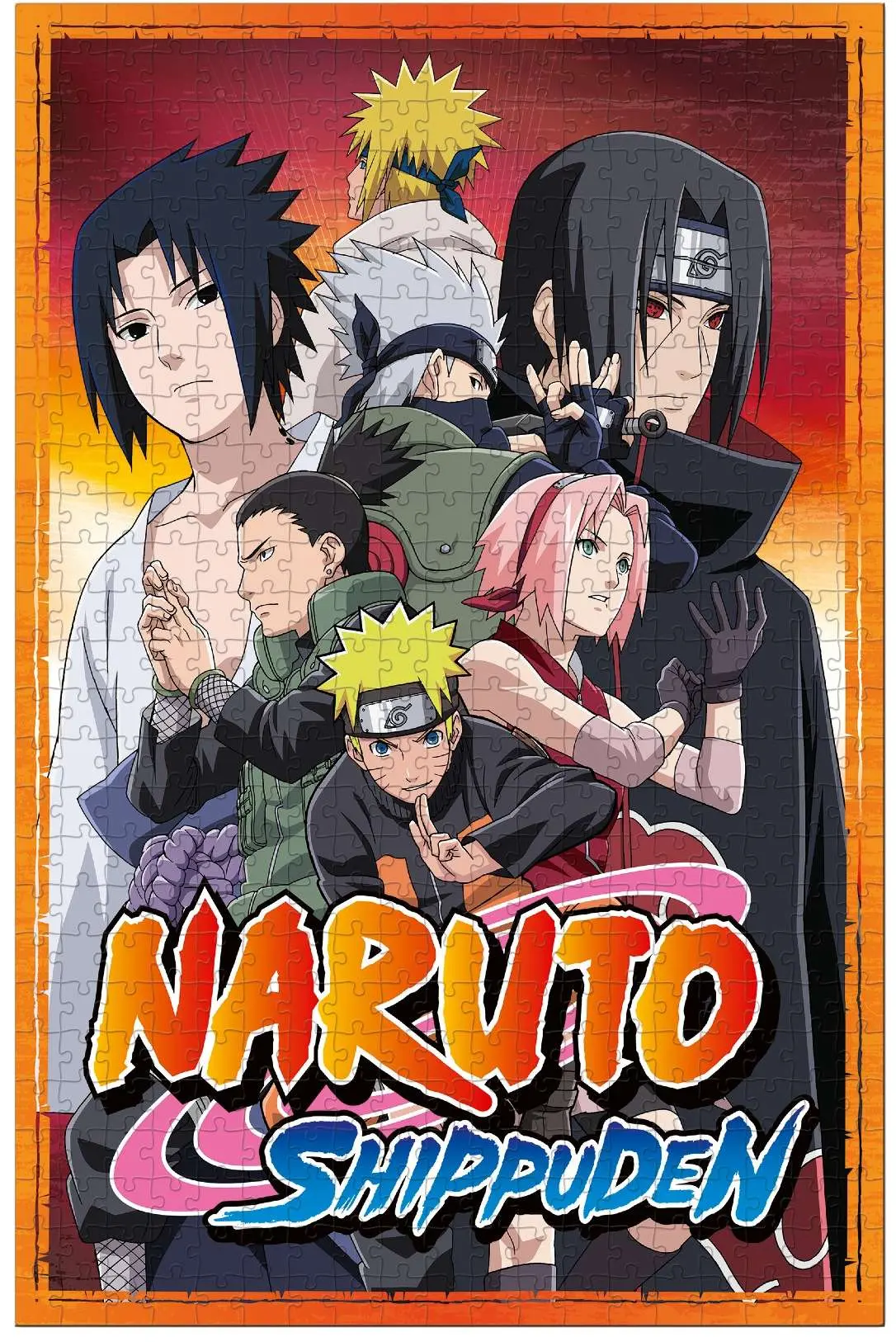 Naruto puzzle 500 kosov fotografija izdelka