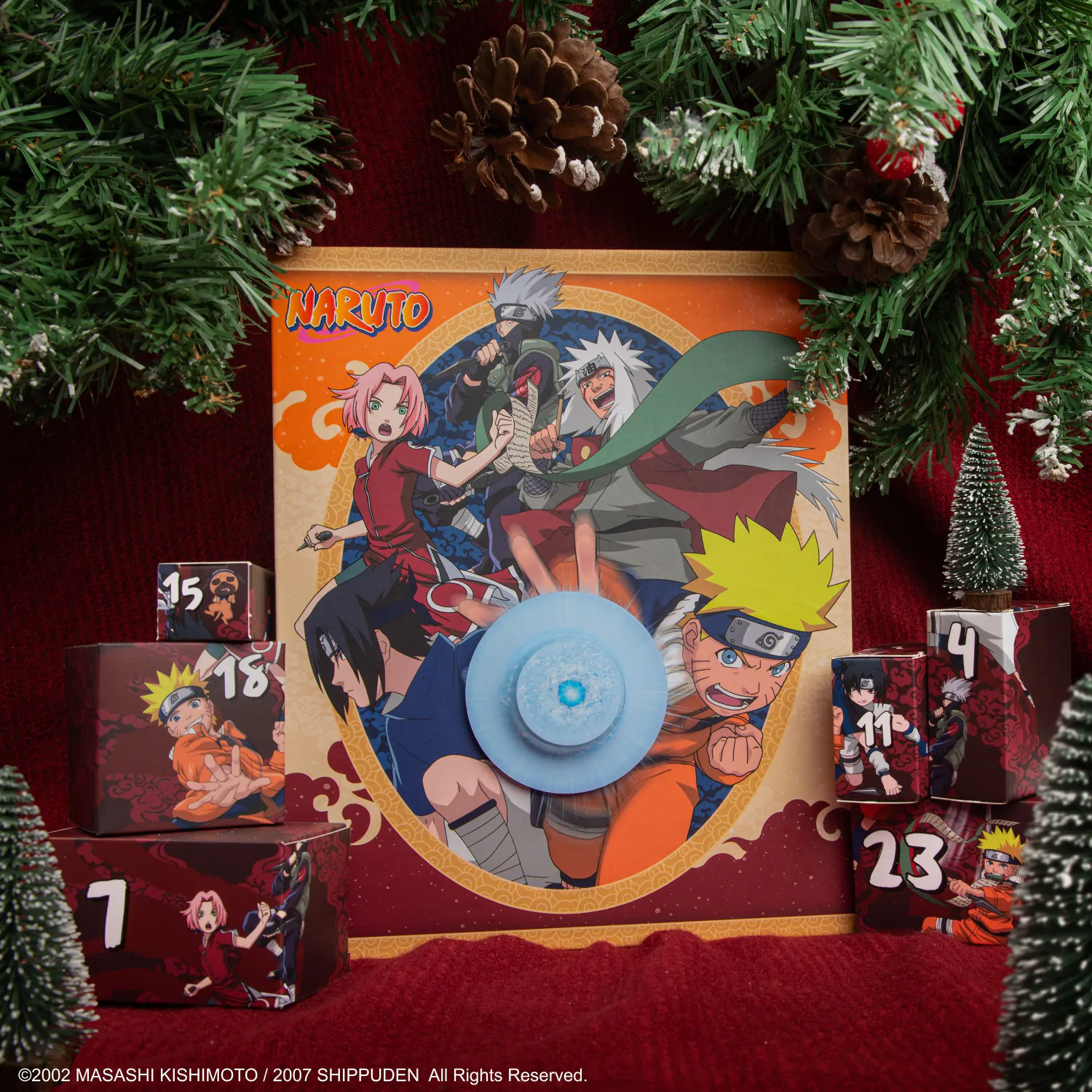 Naruto Adventni koledar Rasengan 2026 fotografija izdelka