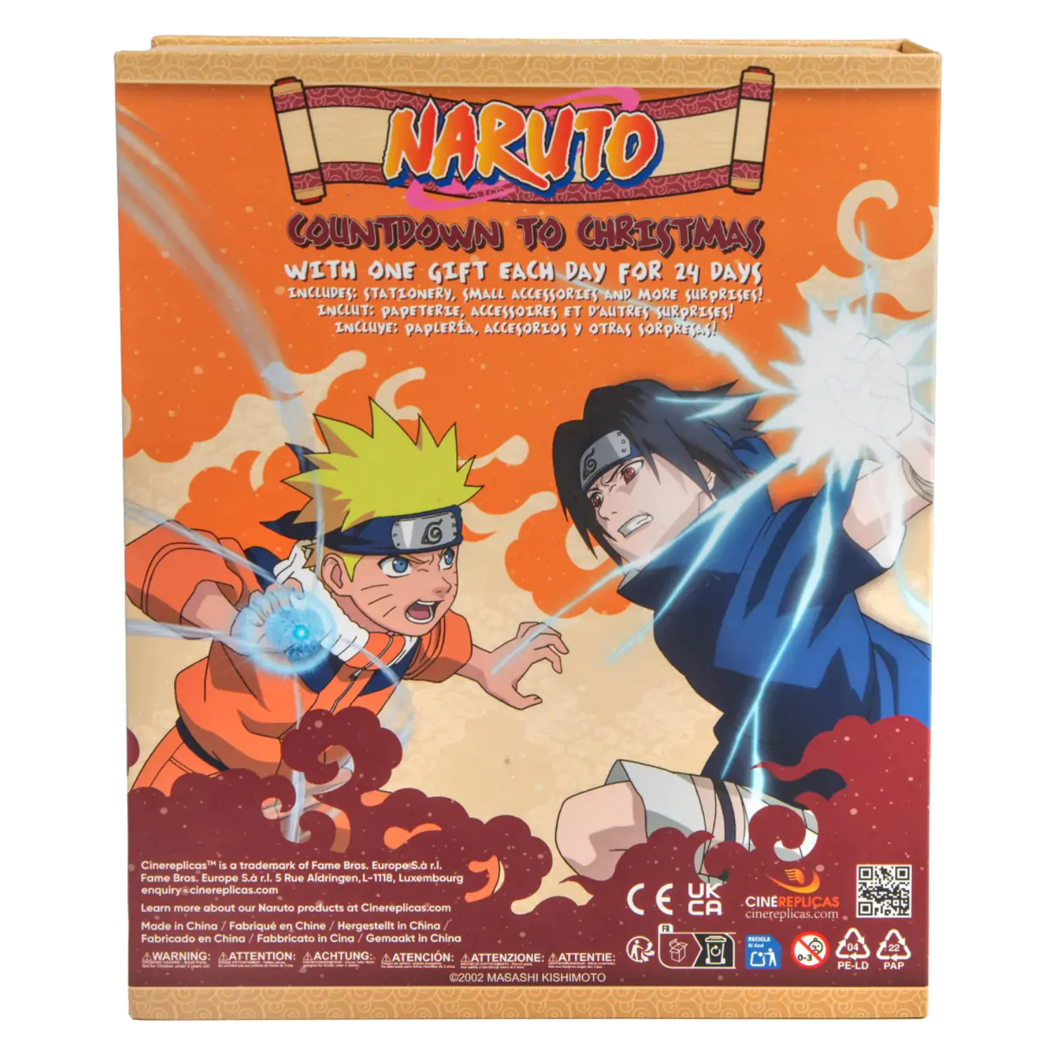 Naruto Adventni koledar Rasengan 2026 fotografija izdelka
