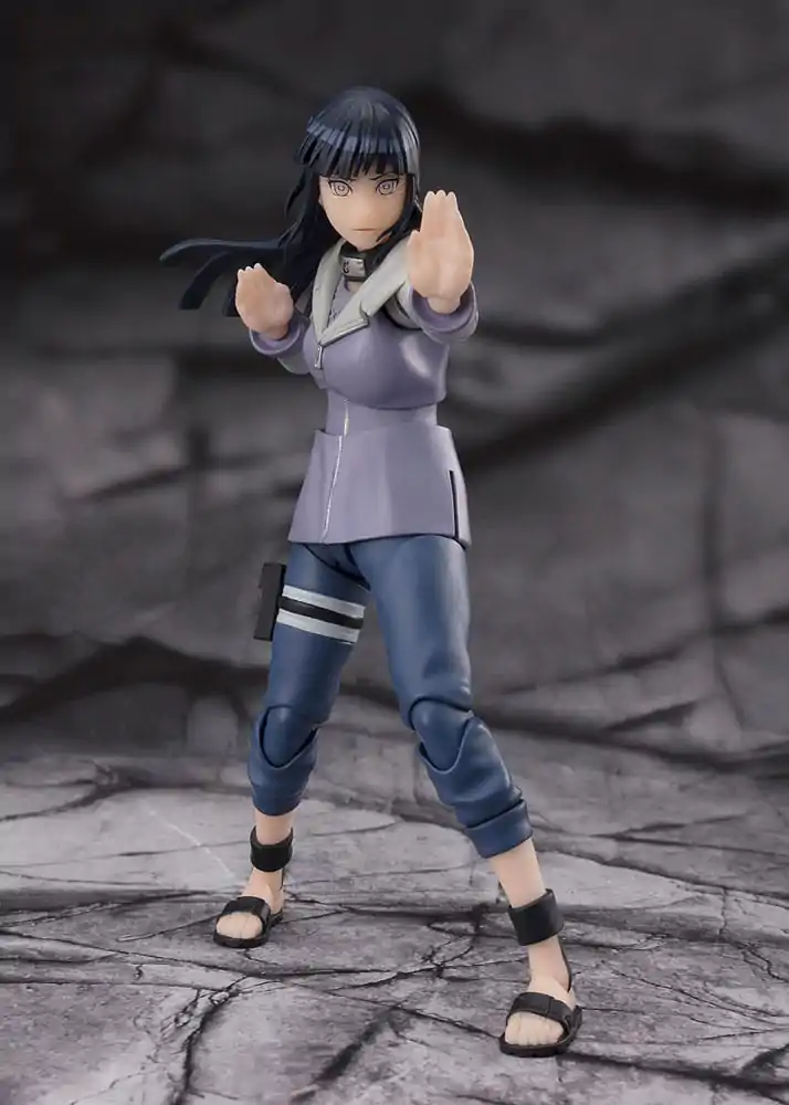 Naruto S.H.Figuarts akcijska figura Hinata Hyuga Virtuous Byakugan 13 cm fotografija izdelka