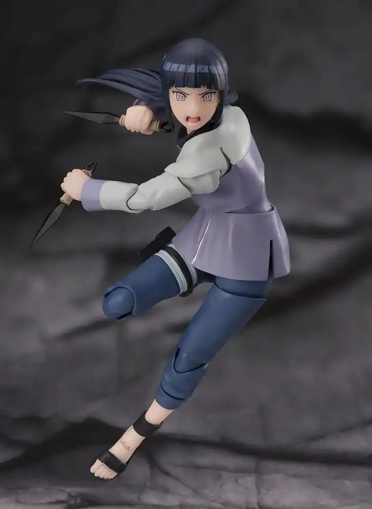 Naruto S.H.Figuarts akcijska figura Hinata Hyuga Virtuous Byakugan 13 cm fotografija izdelka