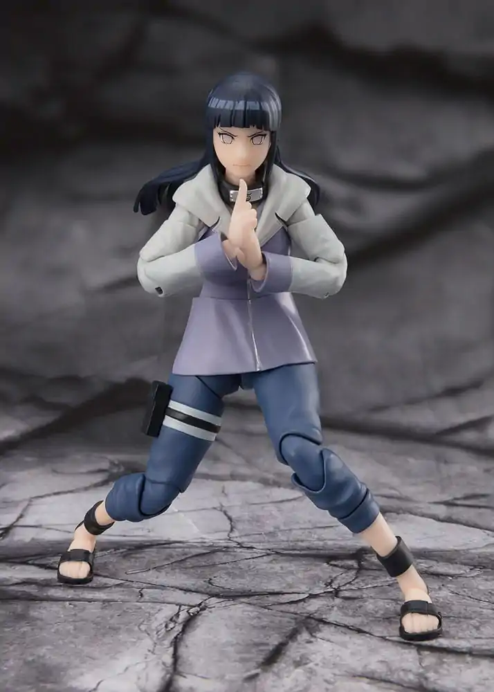 Naruto S.H.Figuarts akcijska figura Hinata Hyuga Virtuous Byakugan 13 cm fotografija izdelka