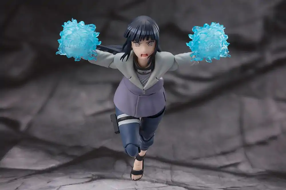 Naruto S.H.Figuarts akcijska figura Hinata Hyuga Virtuous Byakugan 13 cm fotografija izdelka