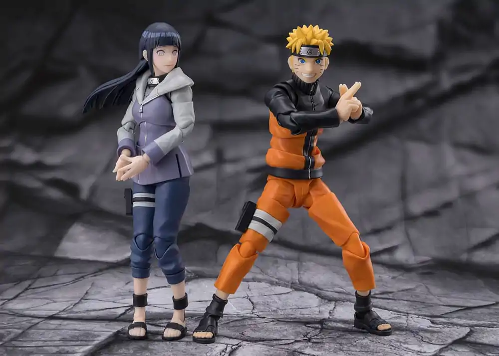 Naruto S.H.Figuarts akcijska figura Hinata Hyuga Virtuous Byakugan 13 cm fotografija izdelka