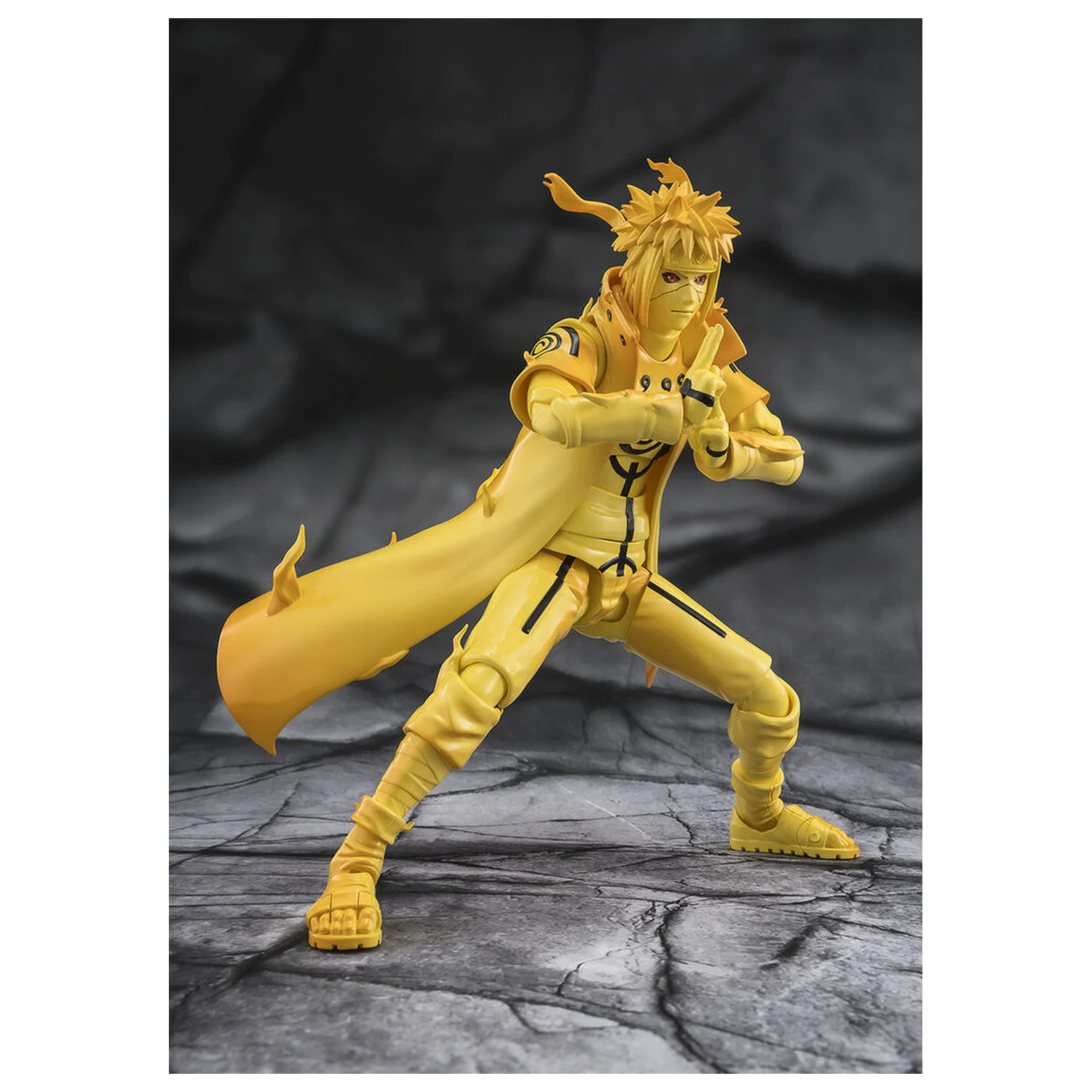 Naruto S.H.Figuarts akcijska figura Minato Namikaze (Kurama Link Mode) -Bond of Light That Shatters Darkness- 15 cm fotografija izdelka