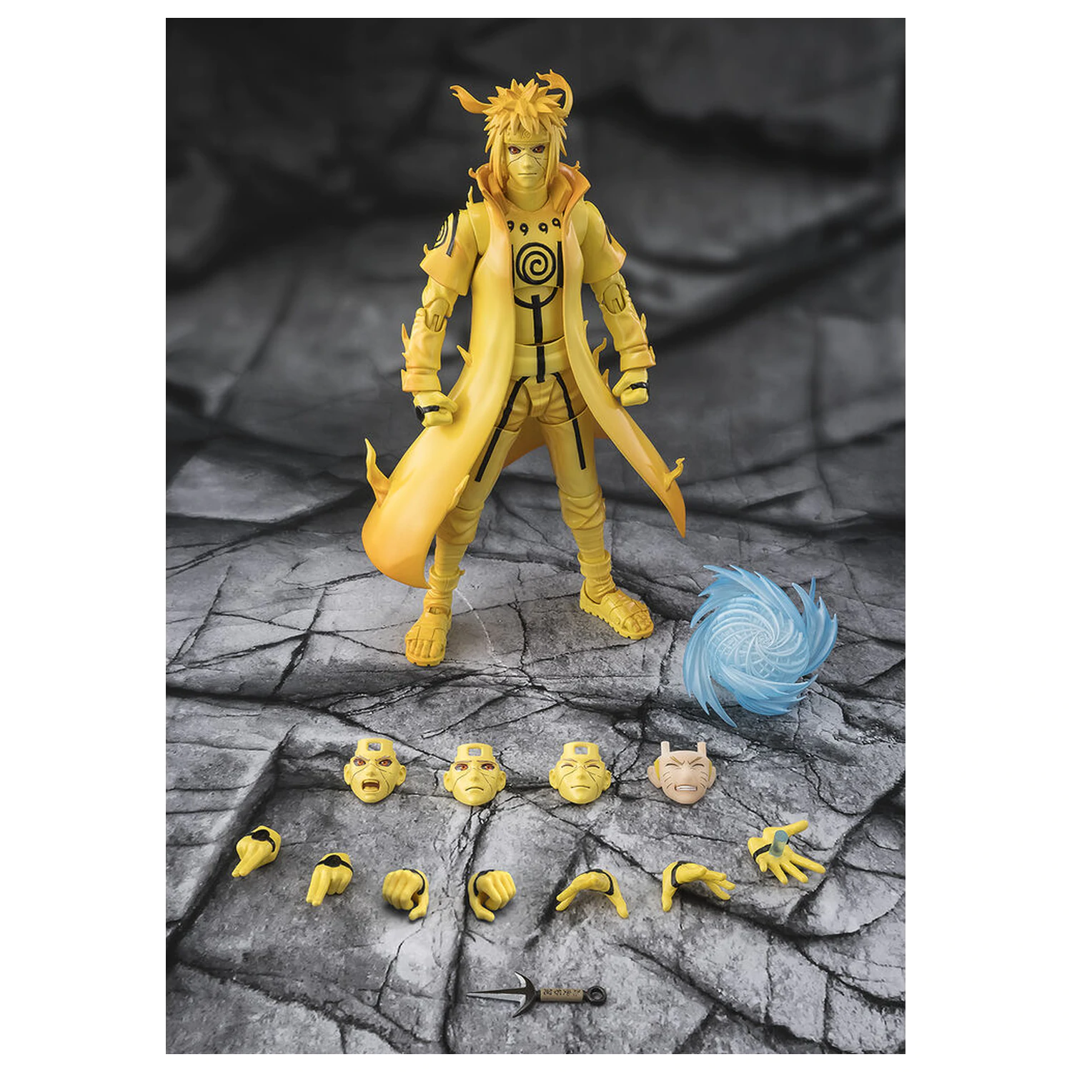 Naruto S.H.Figuarts akcijska figura Minato Namikaze (Kurama Link Mode) -Bond of Light That Shatters Darkness- 15 cm fotografija izdelka