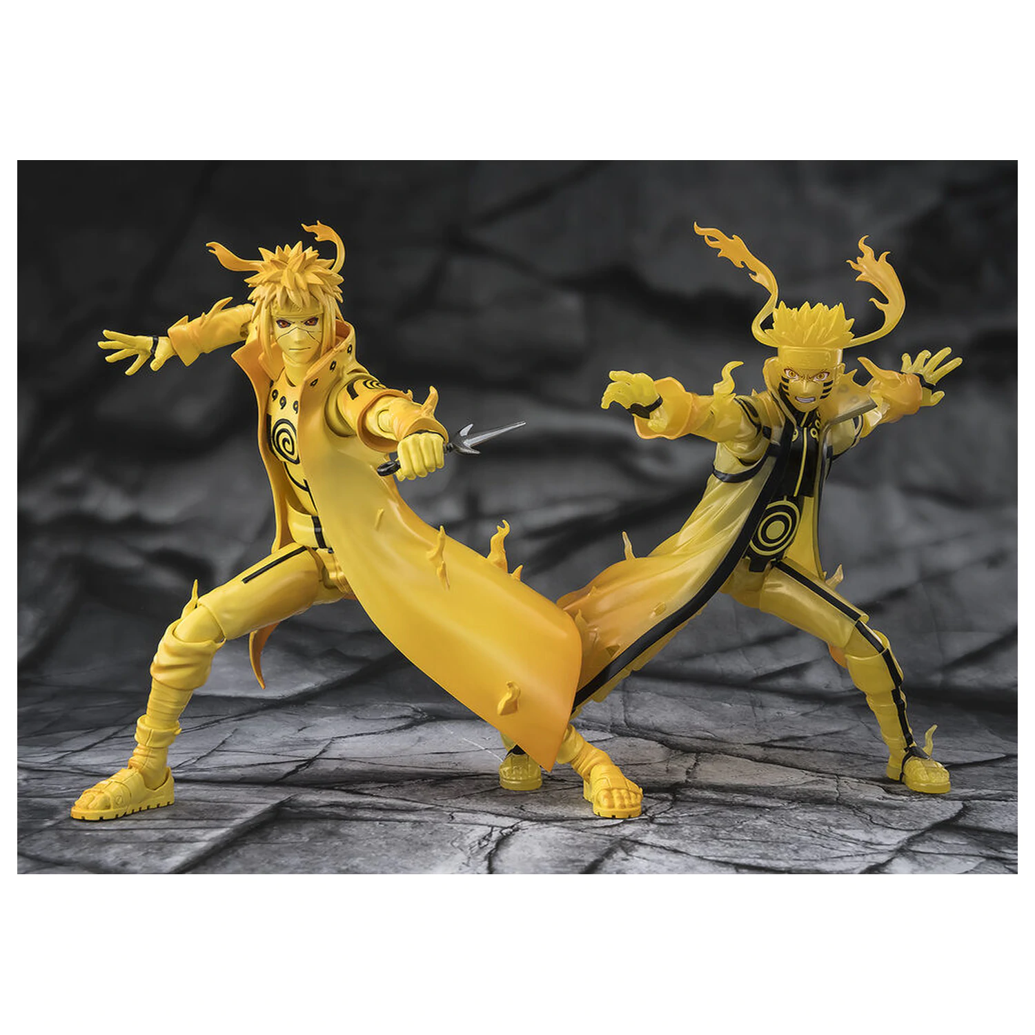 Naruto S.H.Figuarts akcijska figura Minato Namikaze (Kurama Link Mode) -Bond of Light That Shatters Darkness- 15 cm fotografija izdelka