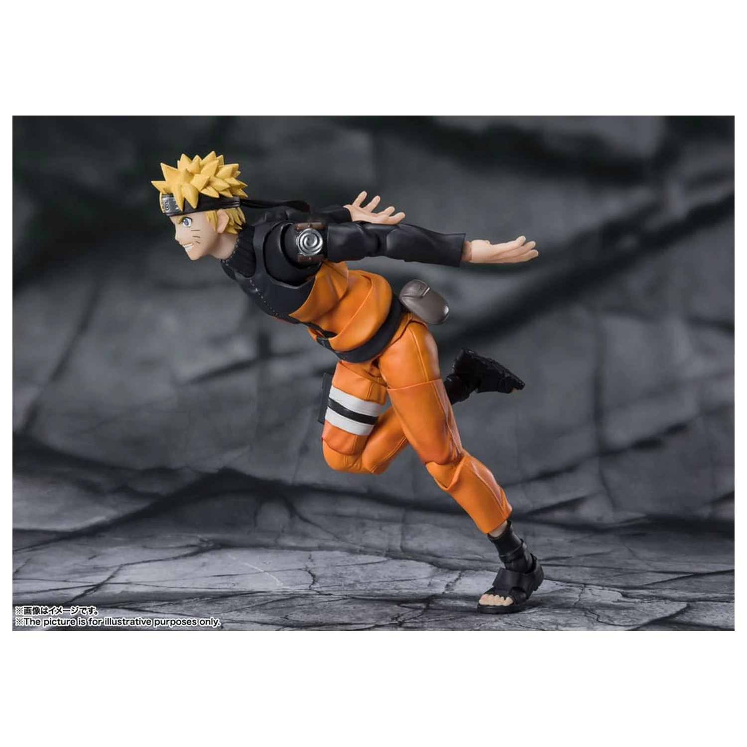 Naruto S.H.Figuarts akcijska figura Naruto Uzomaki The Jinchuriki entrusted with Hope 15 cm fotografija izdelka