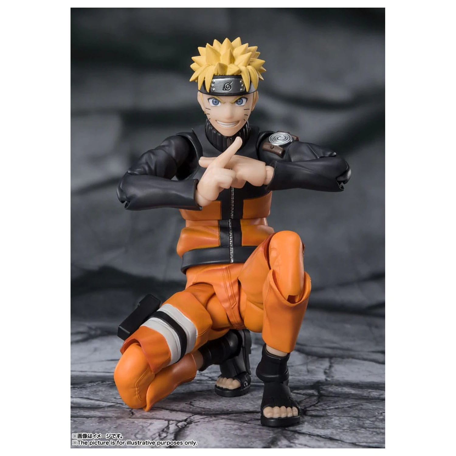 Naruto S.H.Figuarts akcijska figura Naruto Uzomaki The Jinchuriki entrusted with Hope 15 cm fotografija izdelka