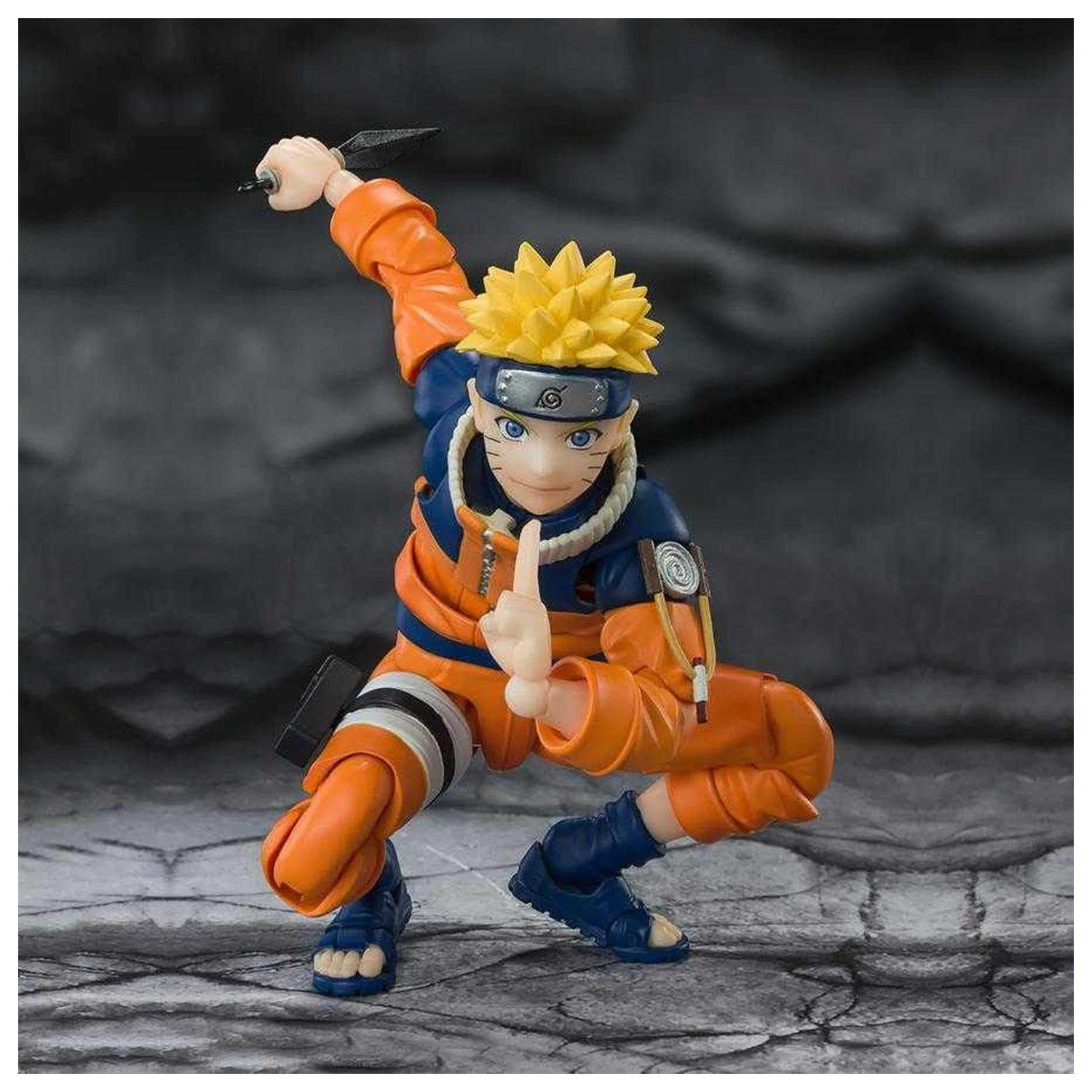 Naruto S.H.Figuarts akcijska figura Naruto Uzumaki The No.1 Most Unpredictable Ninja Reissue 15 cm fotografija izdelka