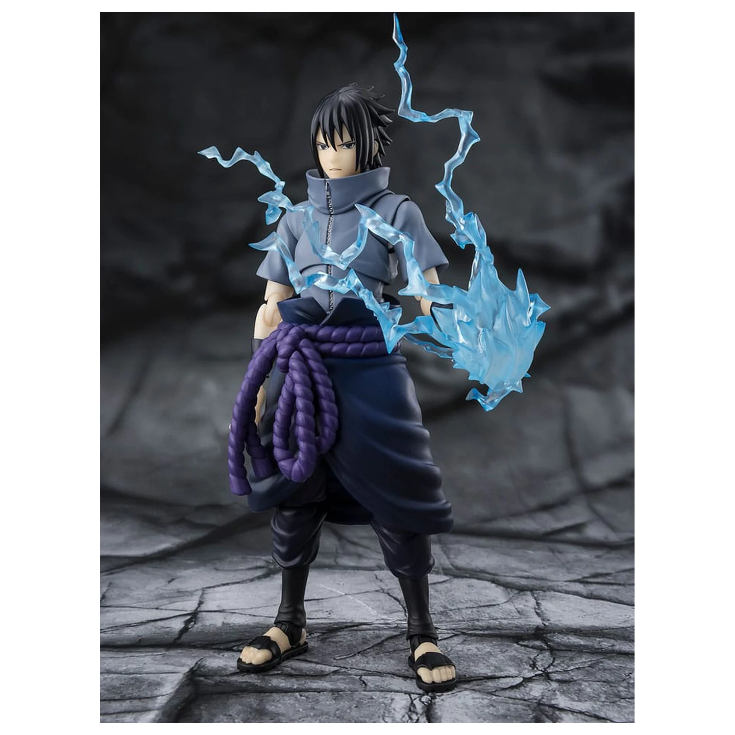 Naruto S.H.Figuarts akcijska figura Sasuke Uchiha Solitary Shinobi 15 cm fotografija izdelka
