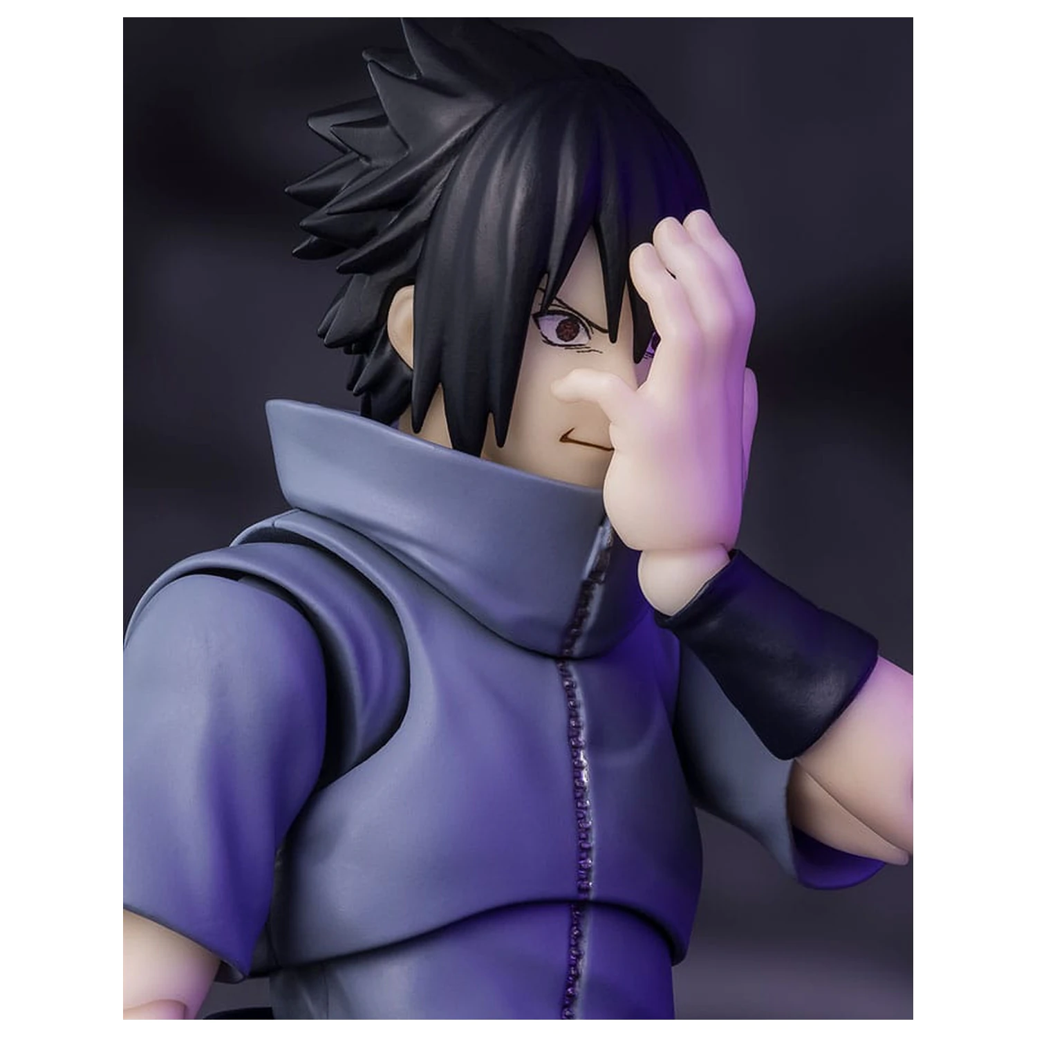 Naruto S.H.Figuarts akcijska figura Sasuke Uchiha Solitary Shinobi 15 cm fotografija izdelka