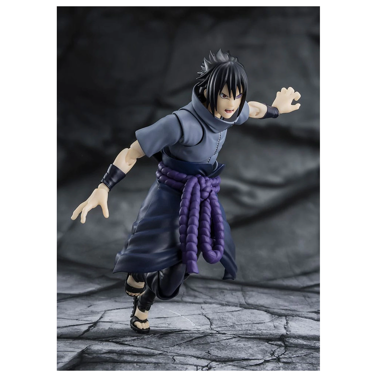 Naruto S.H.Figuarts akcijska figura Sasuke Uchiha Solitary Shinobi 15 cm fotografija izdelka
