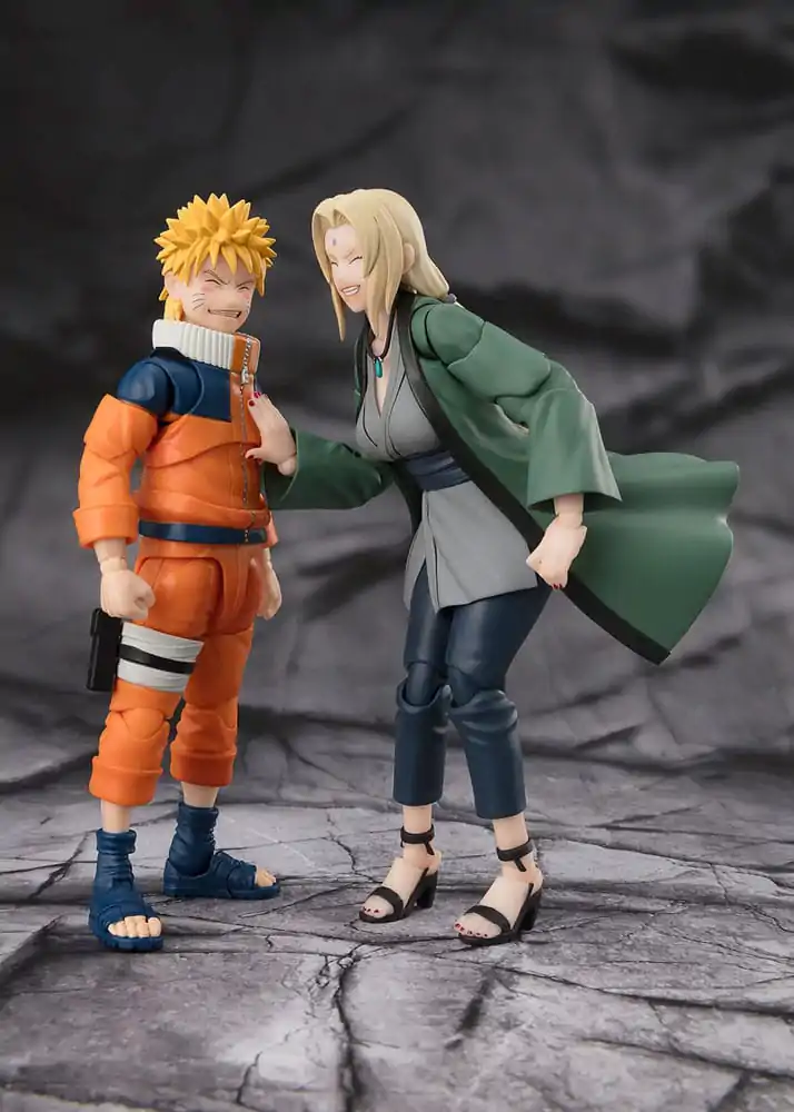 Naruto S.H.Figuarts akcijska figura Tsunade The legendary Medical Ninja 14 cm fotografija izdelka