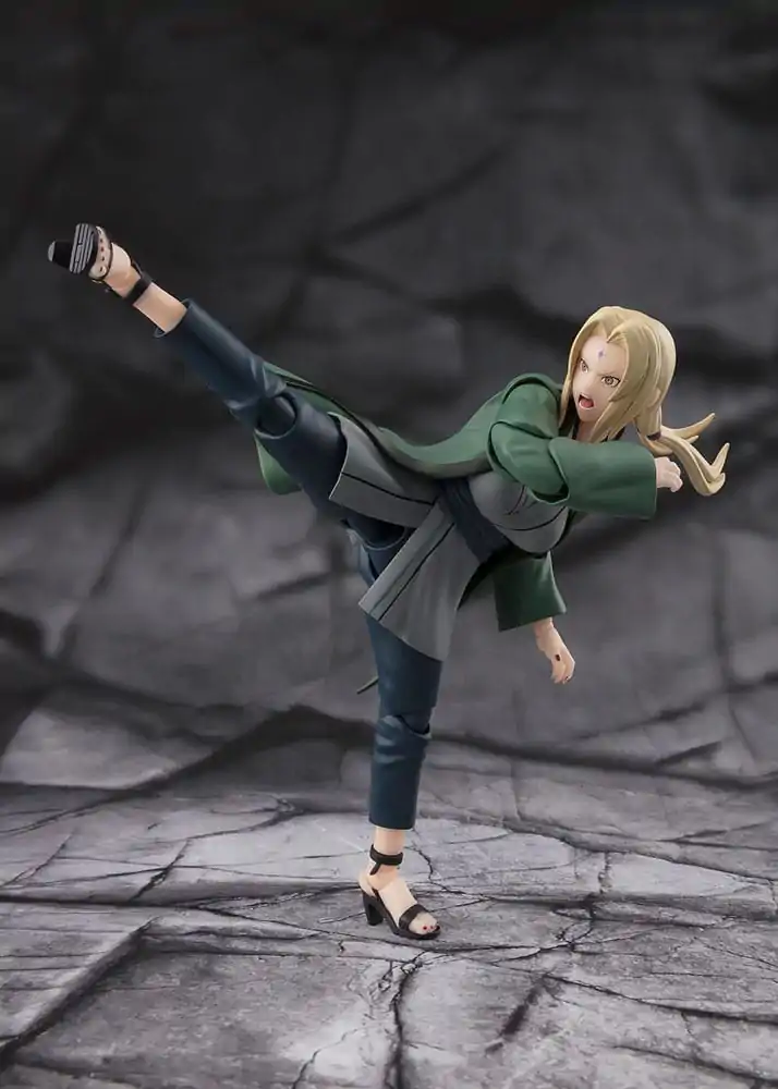 Naruto S.H.Figuarts akcijska figura Tsunade The legendary Medical Ninja 14 cm fotografija izdelka