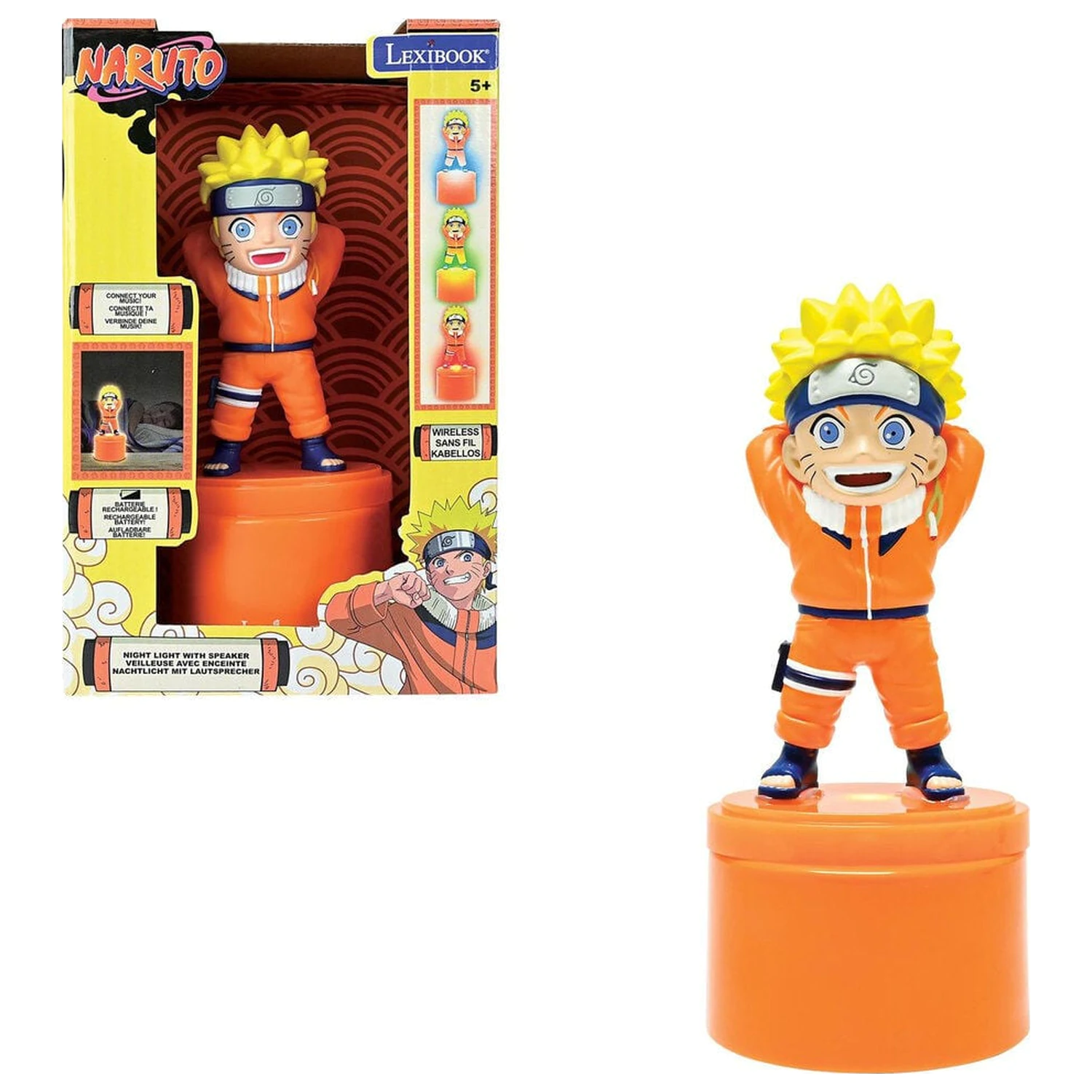 Naruto Shippuden 3D nočna lučka fotografija izdelka
