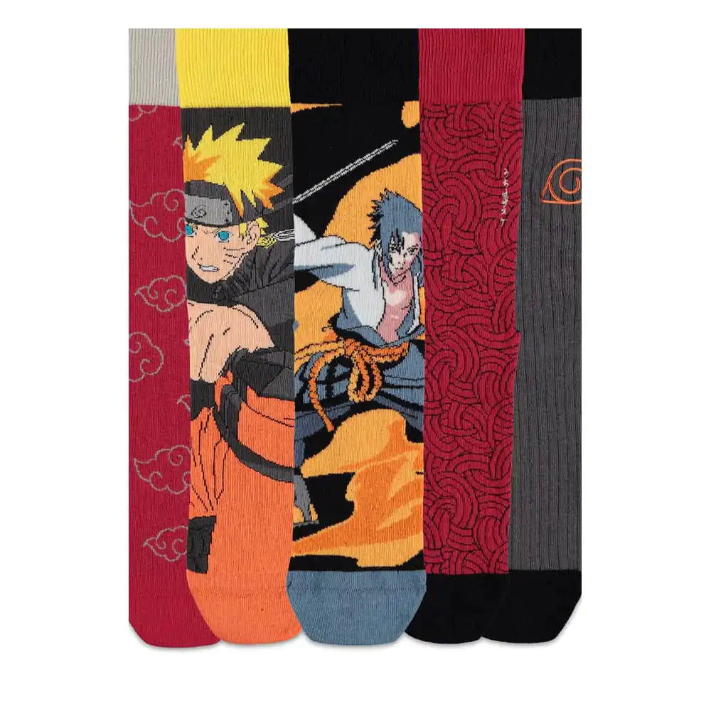 Naruto Shippuden Ponožky 5-Pack 35-38 fotografija izdelka