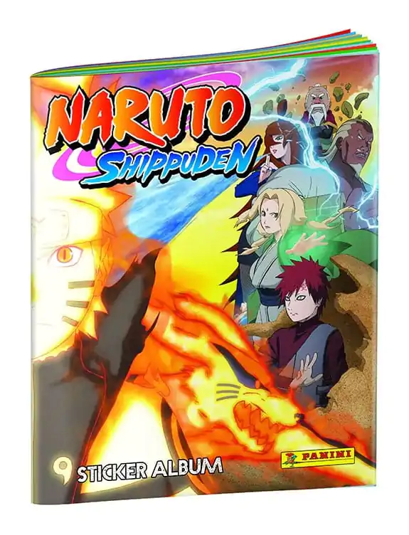 Naruto Shippuden Album s kolekcijo nalepk *Nemška verzija* fotografija izdelka