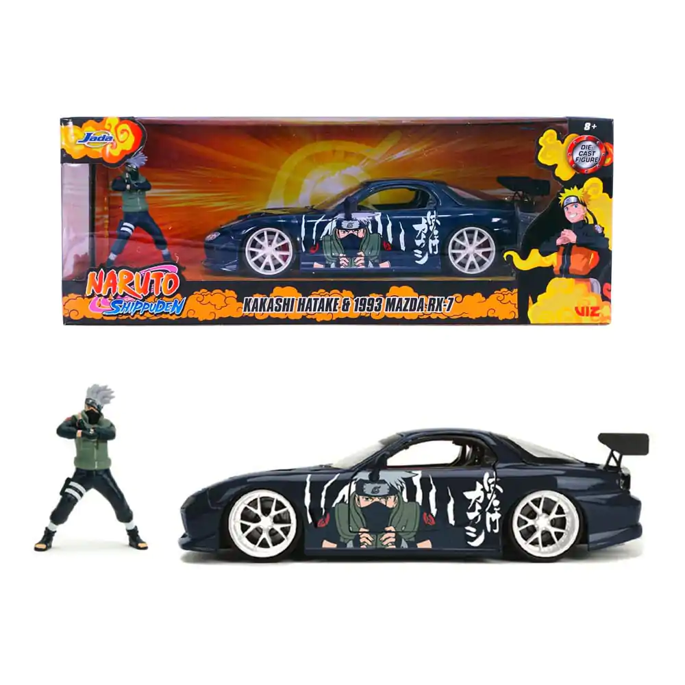 Naruto Shippuden Diecast Model 1/24 1993 Mazda RX-7 - model v merilu 1/24 fotografija izdelka