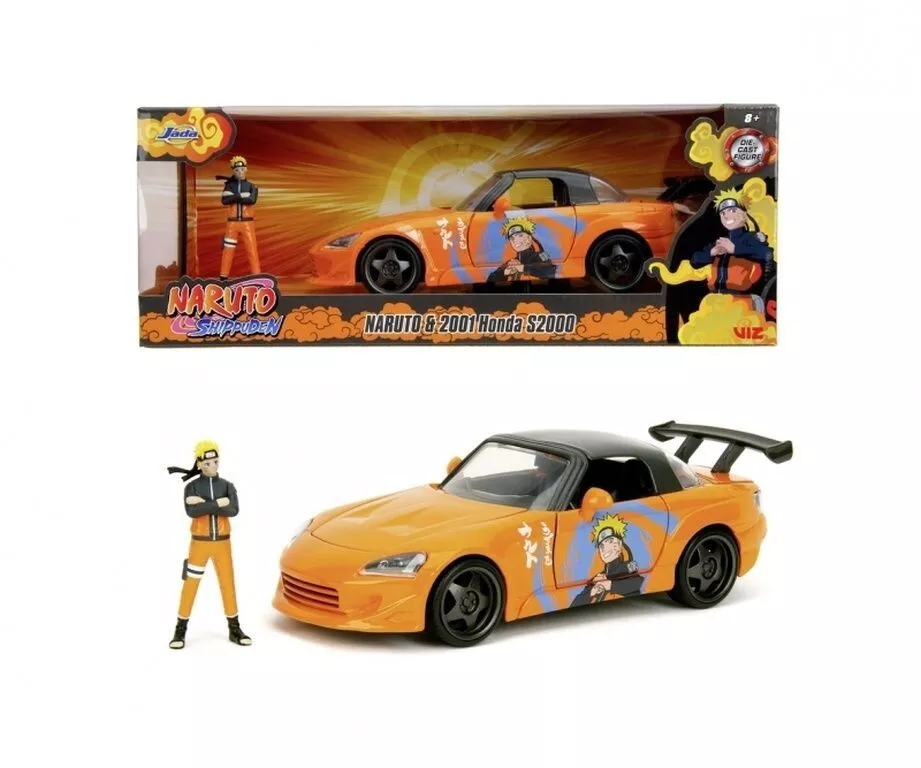 Naruto Shippuden Diecast Model 1/24 2001 Honda S2000 – model ulitka fotografija izdelka