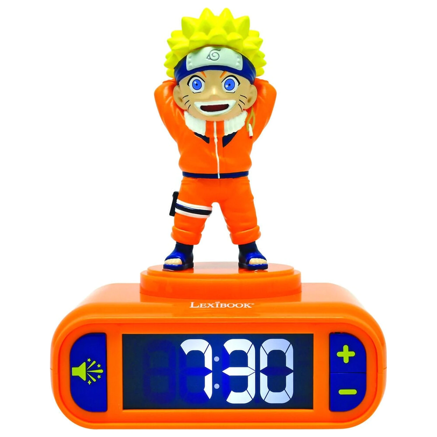 Naruto Shippuden digitalna budilka s 3D nočno lučko fotografija izdelka