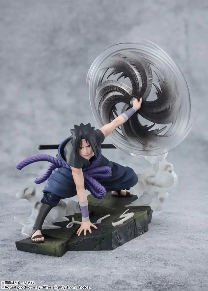 Naruto Shippuden FiguartsZERO Extra Battle PVC Socha Sasuke Uchiha -The Light & Dark of the Mangekyo Sharingan- 20 cm fotografija izdelka