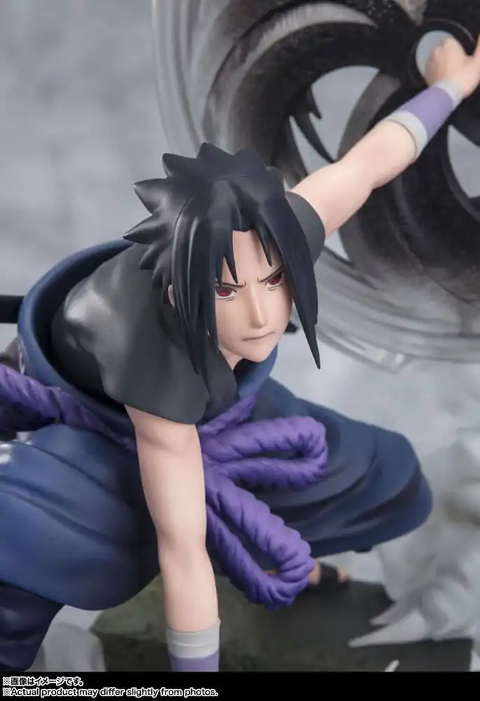 Naruto Shippuden FiguartsZERO Extra Battle PVC Socha Sasuke Uchiha -The Light & Dark of the Mangekyo Sharingan- 20 cm fotografija izdelka