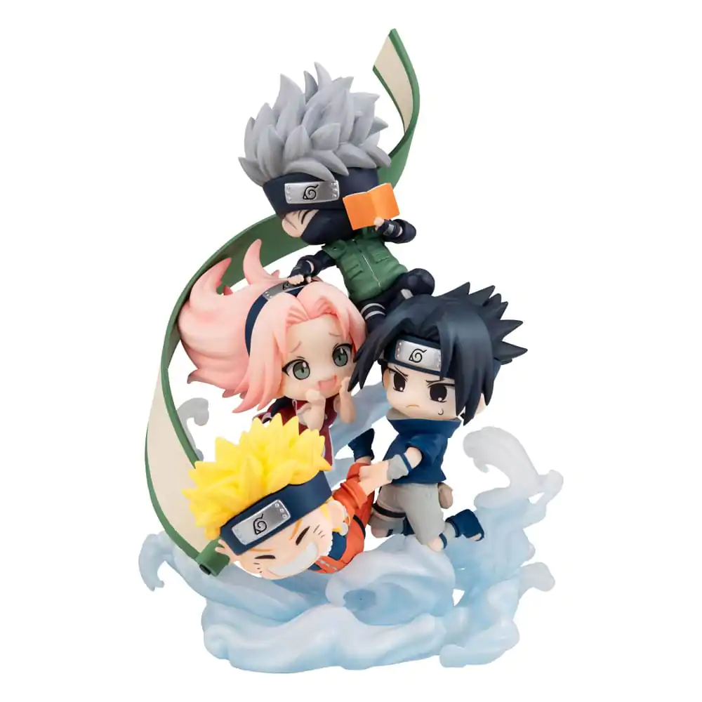 Naruto Shippuden FigUnity PVC Mini Kip Zberite se tukaj, Team 7 13 cm fotografija izdelka